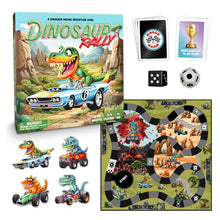 Load image into Gallery viewer, Dinosaur Rally Board Game