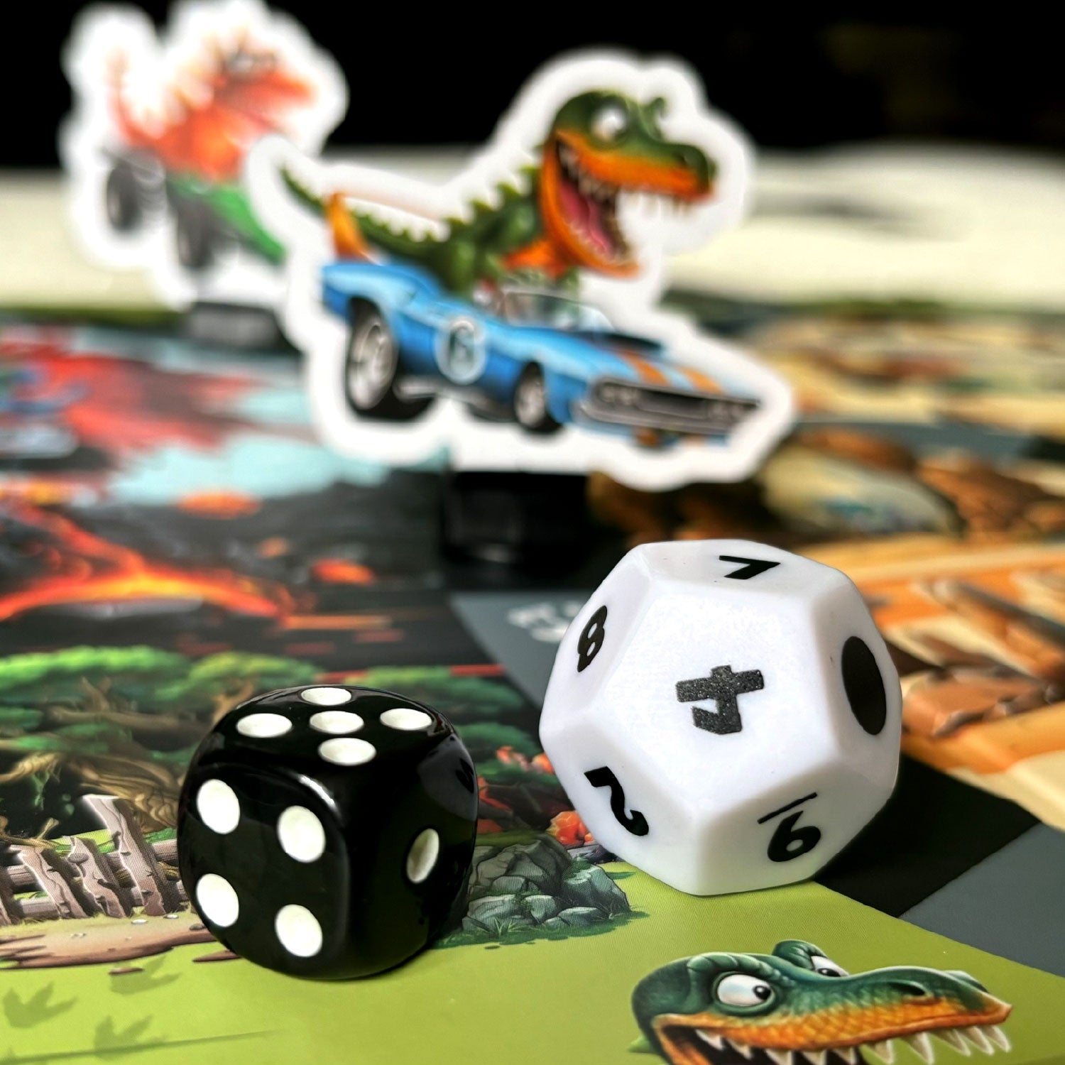 Dinosaur Rally Board Game