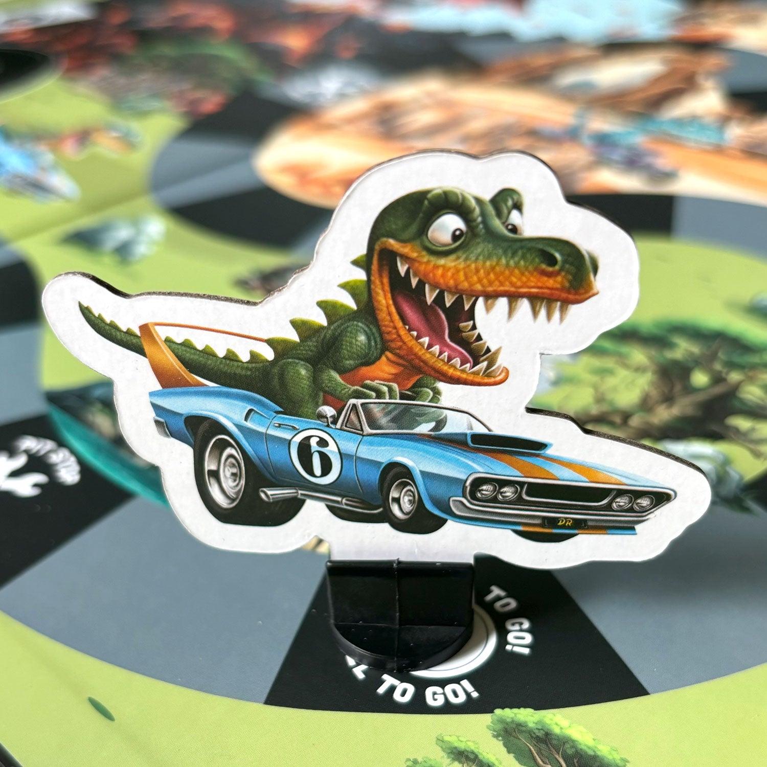 Dinosaur Rally Board Game