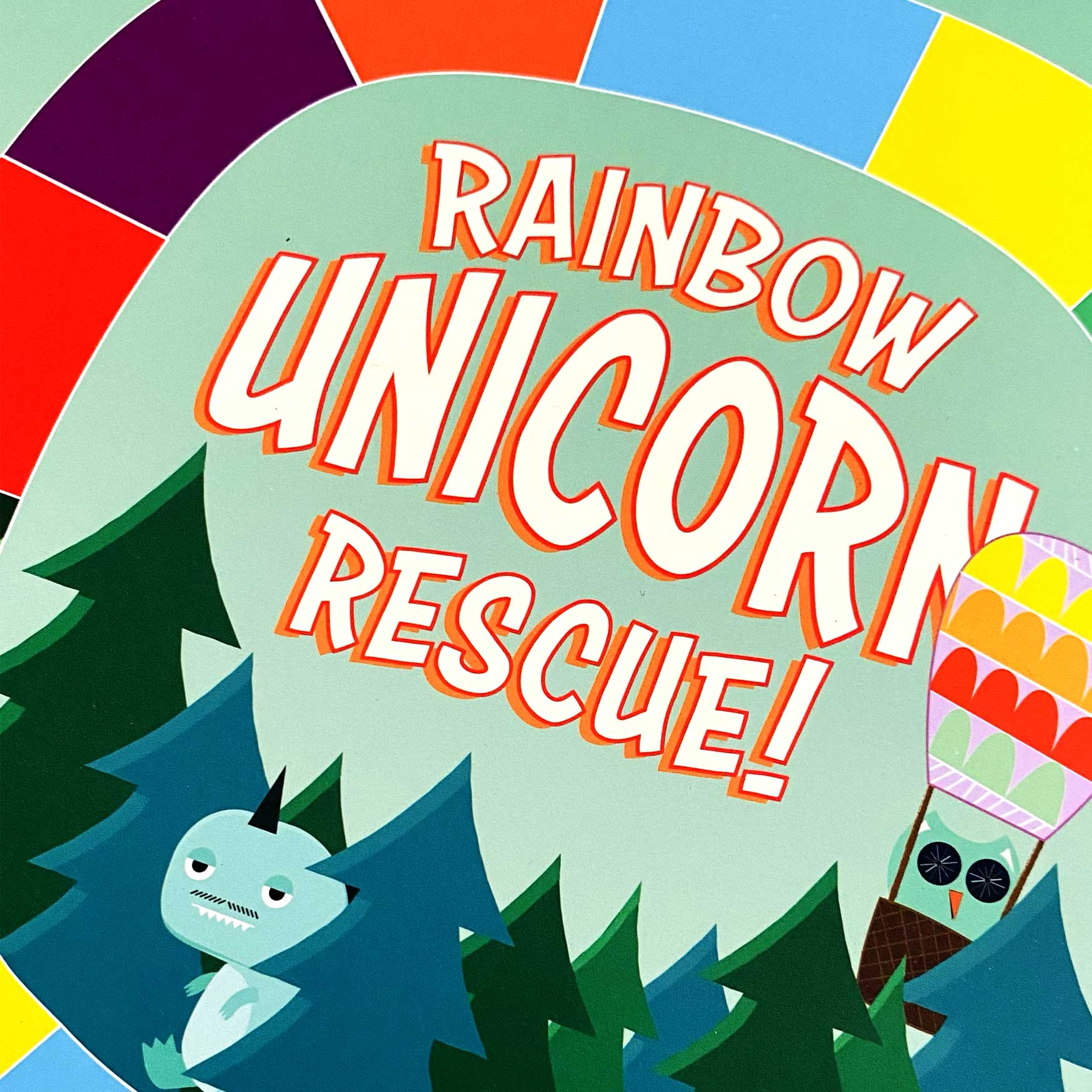 Rainbow Unicorn Rescue Kid's Board Game