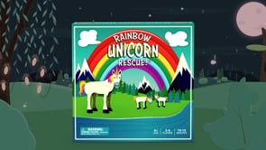Rainbow Unicorn Rescue Kid's Board Game