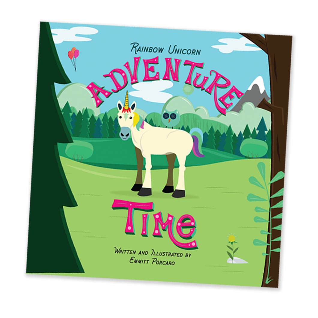 Rainbow Unicorn Picture Book (Wholesale)